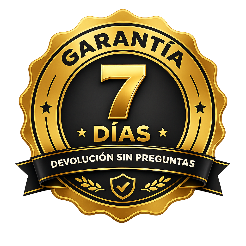 Garantía 7 días devolución sin preguntas